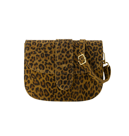 21Jewelz Brand new basic tas - suede panterprint