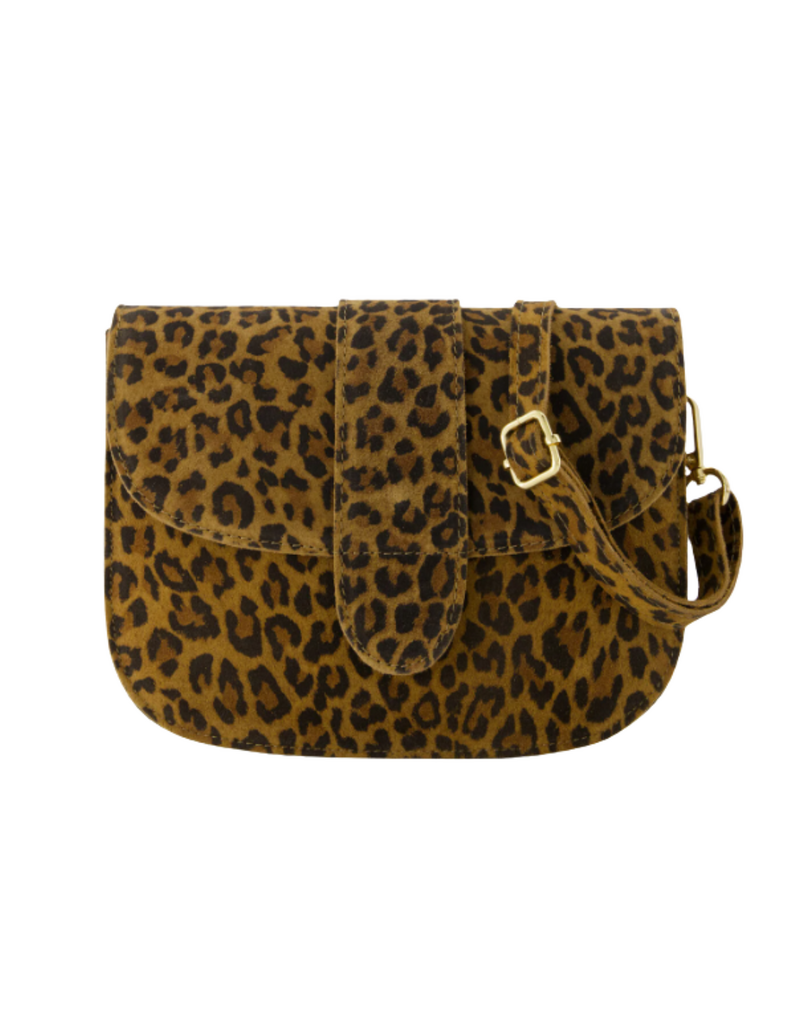 21Jewelz Brand new basic tas - suede panterprint