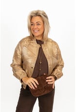 21Jewelz Effen basic trui met lange mouw - bruin