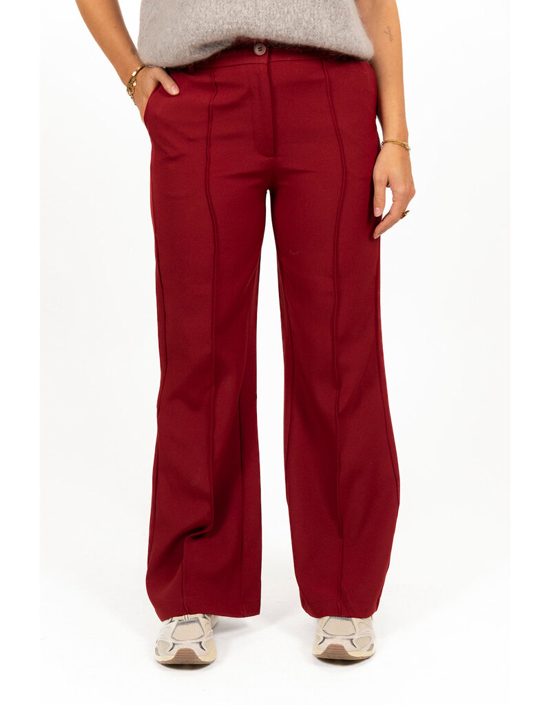 21Jewelz - The Label 21Jewelz | Pantalon Sara - bordeaux