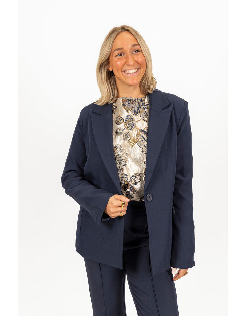 21Jewelz - The Label 21Jewelz | Blazer Sara - donkerblauw
