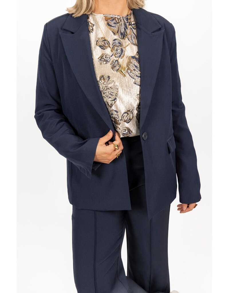 21Jewelz - The Label 21Jewelz | Blazer Sara - donkerblauw