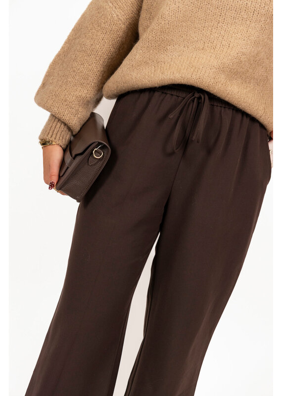 21Jewelz Effen casual jogger - bruin