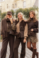 21Jewelz - The Label 21Jewelz | Fluffy Gilet - choco