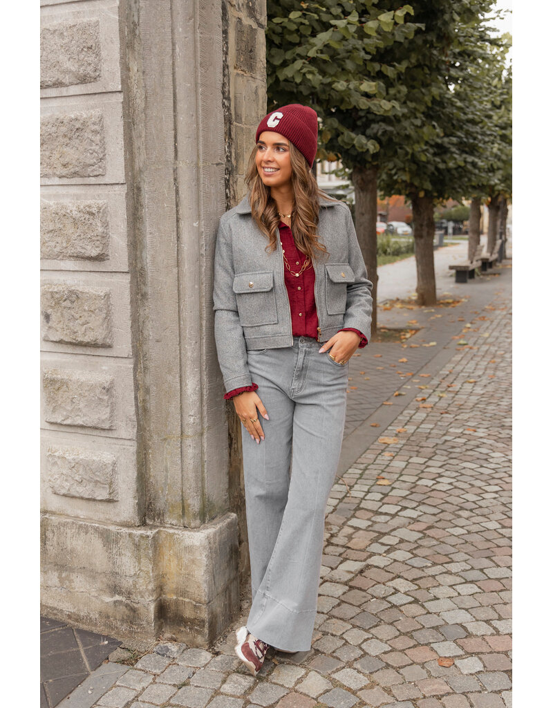 21Jewelz Jeans met omslag - grijs