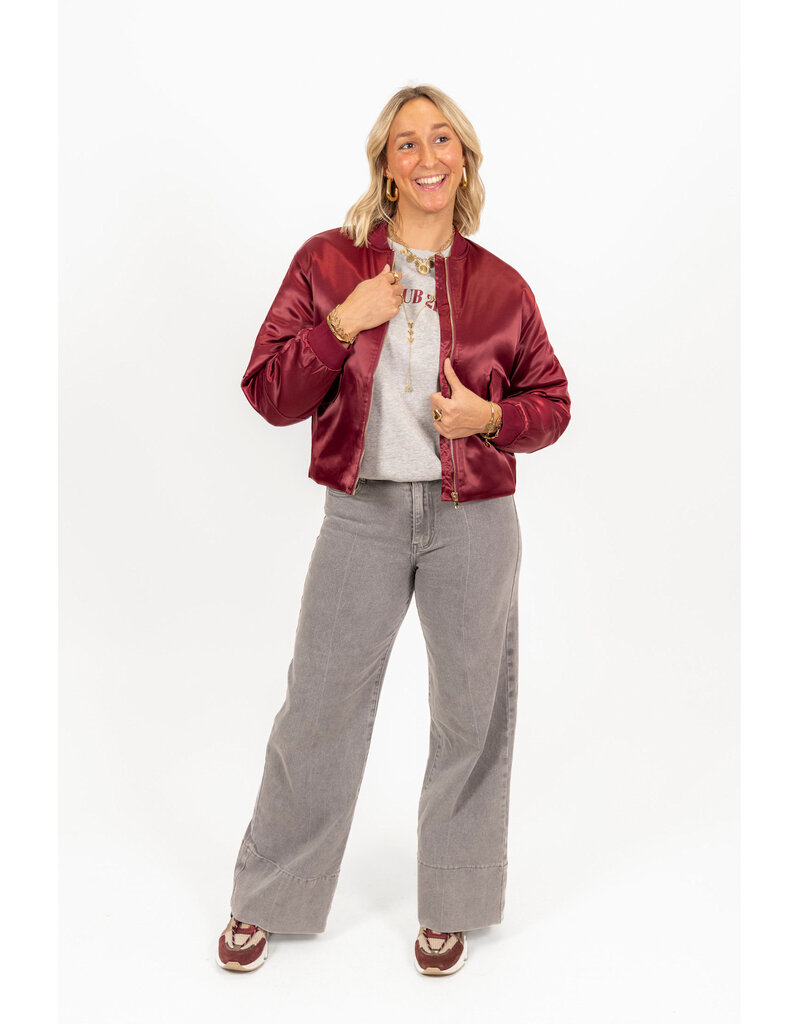 21Jewelz - The Label 21Jewelz | Bomber Myrthe - bordeaux