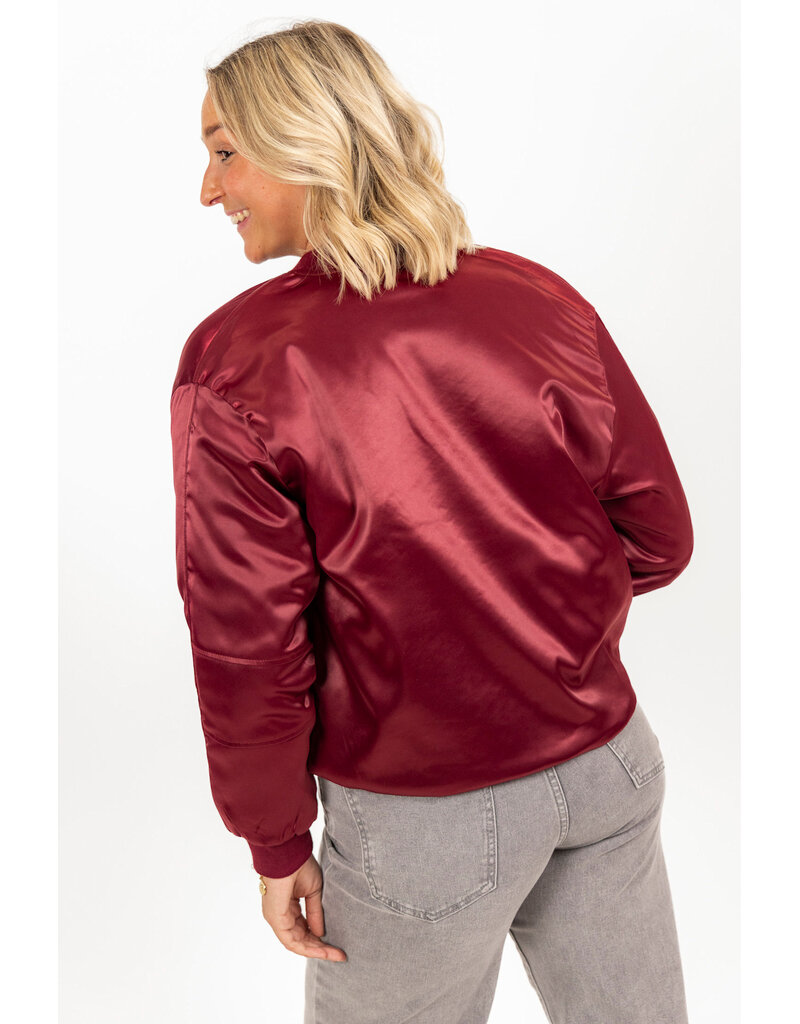 21Jewelz - The Label 21Jewelz | Bomber Myrthe - bordeaux