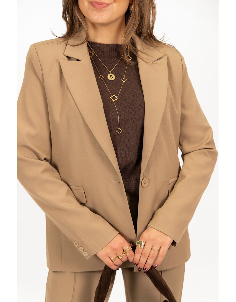 21Jewelz - The Label 21Jewelz | Blazer Sara - taupe
