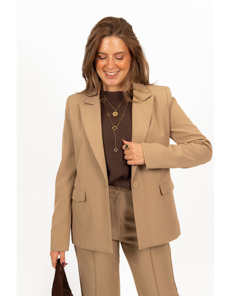 21Jewelz - The Label 21Jewelz | Blazer Sara - taupe