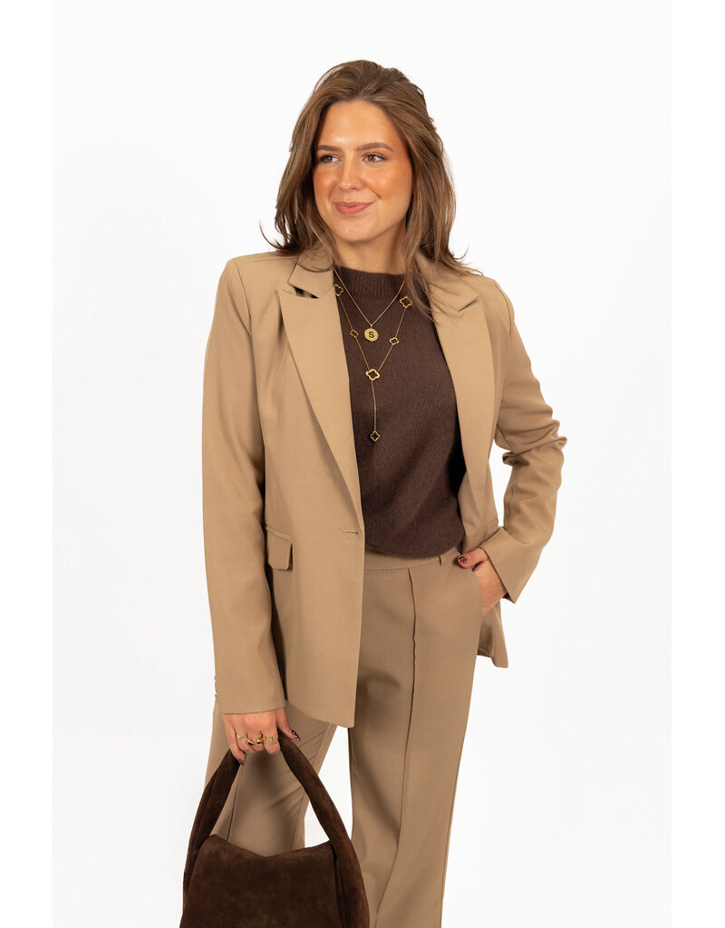 21Jewelz - The Label 21Jewelz | Blazer Sara - taupe