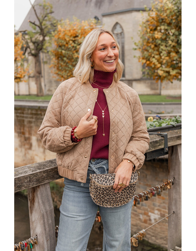 21Jewelz - The Label 21Jewelz | Bomber Esmee - taupe