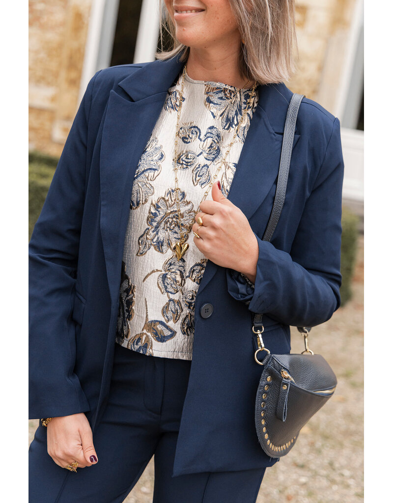 21Jewelz - The Label 21Jewelz | Blazer Sara - donkerblauw