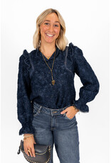 21Jewelz - The Label 21Jewelz | Blouse Jill - donkerblauw