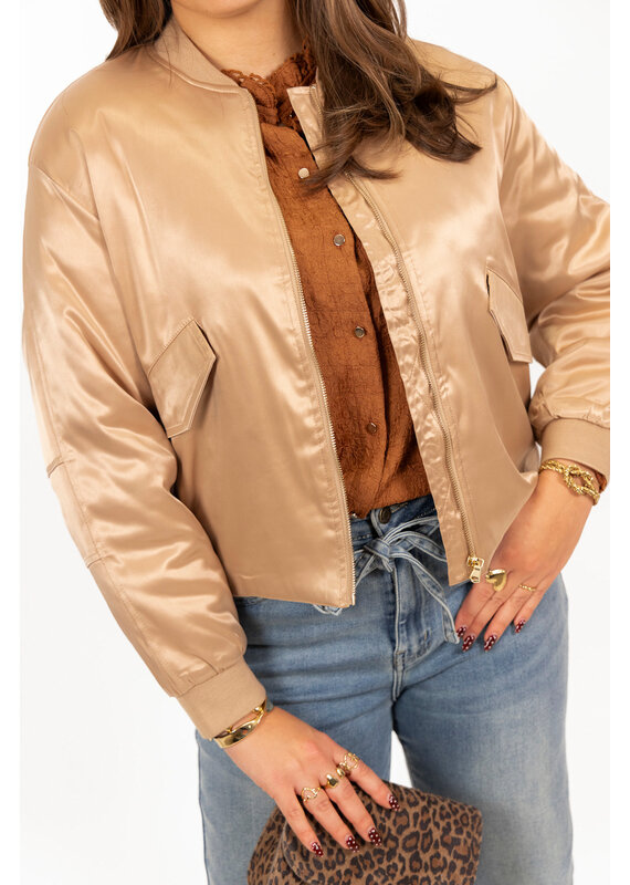 21Jewelz - The Label 21Jewelz | Bomber Myrthe - goud