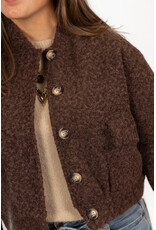 21Jewelz Effen basic truitje met korte mouw - beige