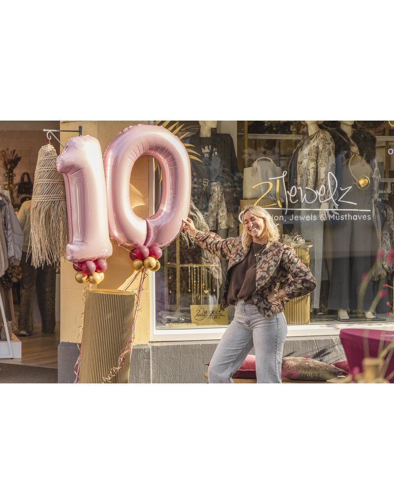 21Jewelz Voorbeeld - Vest met knopen - beige voorbeeld