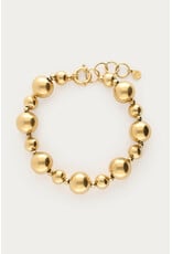 My Jewellery My Jewellery - Armband met grote bolletjes - goud