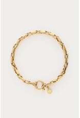 My Jewellery My Jewellery - Midnight armband met slot - goud