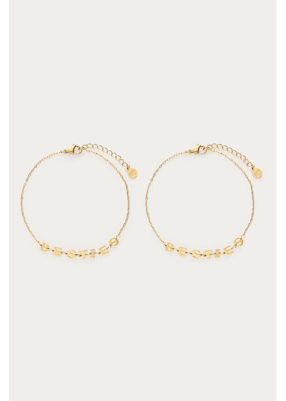 My Jewellery My Jewellery - Forever Connected besties armbanden set - goud