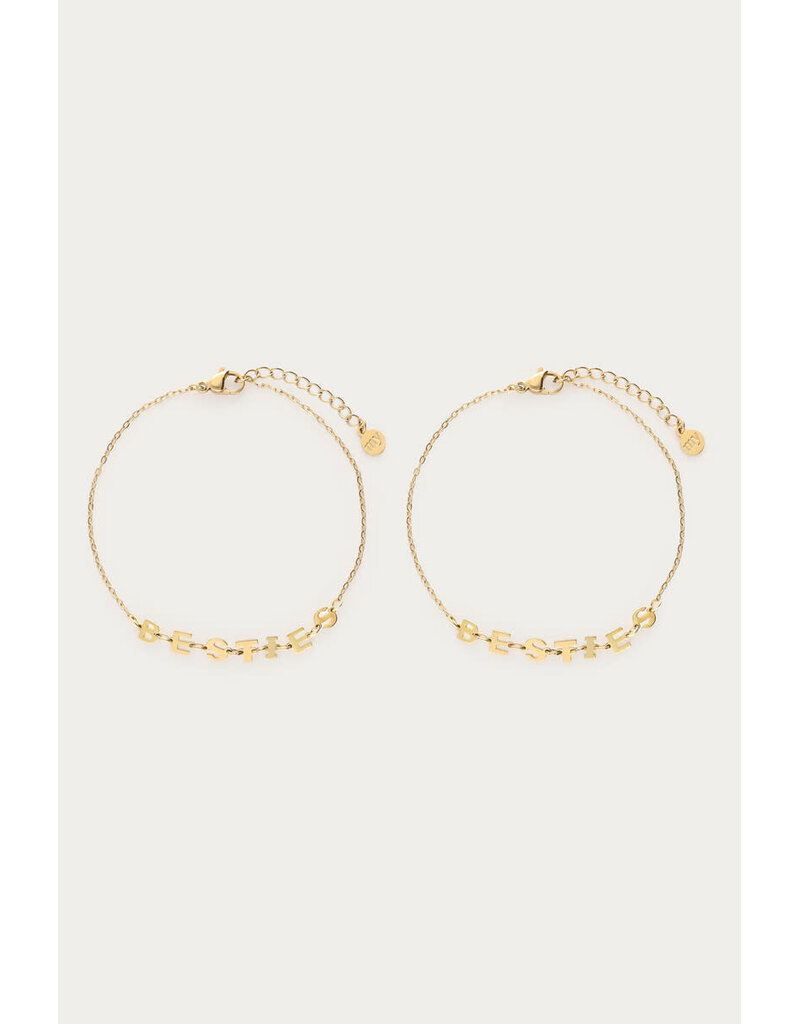 My Jewellery My Jewellery - Forever Connected besties armbanden set - goud