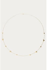 My Jewellery My Jewellery - Lange ketting met bolletjes & hartjes - goud