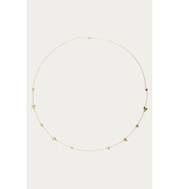 My Jewellery My Jewellery - Lange ketting met bolletjes & hartjes - goud