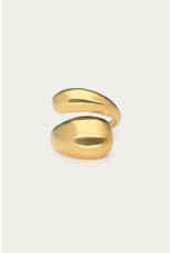 My Jewellery My Jewellery - Statement ring chunky bubble - goud