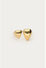 My Jewellery My Jewellery - Bold ring met twee hartjes - goud