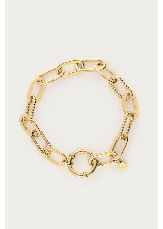 My Jewellery My Jewellery - Iconic schakelarmband - goud