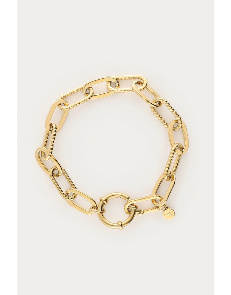 My Jewellery My Jewellery - Iconic schakelarmband - goud