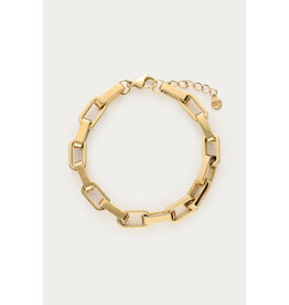 My Jewellery My Jewellery - Grove schakelarmband - goud