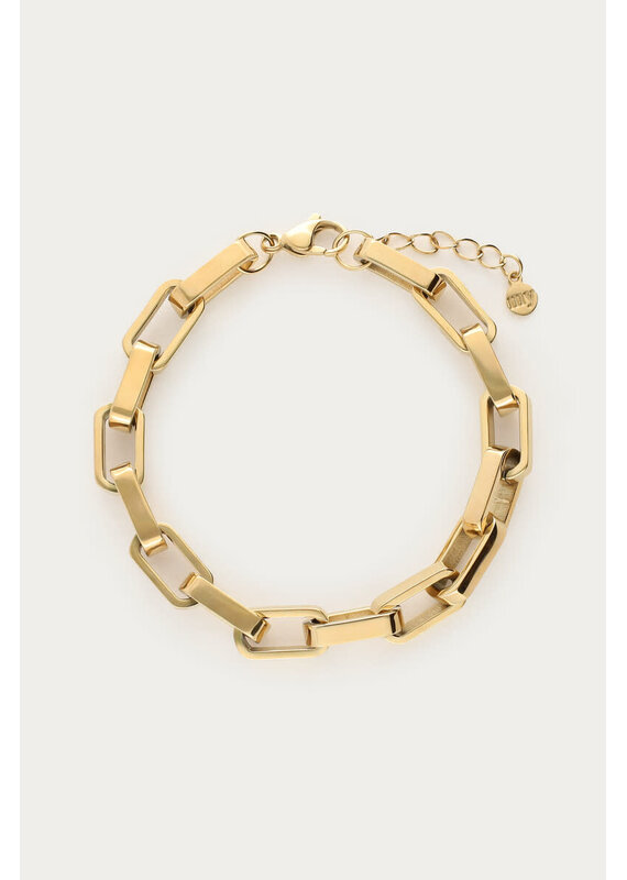 My Jewellery My Jewellery - Grove schakelarmband - goud