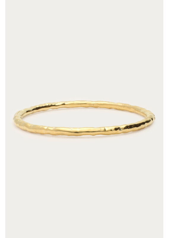 My Jewellery My Jewellery - Nomads bangle met structuur - goud
