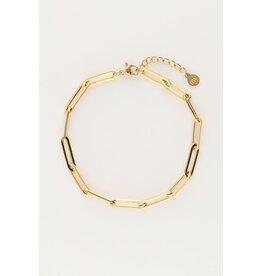 My Jewellery My Jewellery - Basic schakelarmband - goud