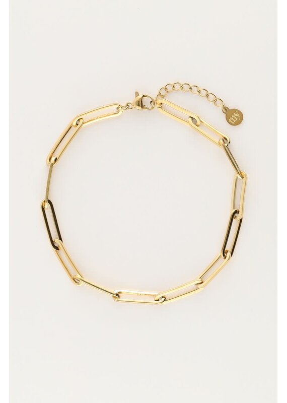 My Jewellery My Jewellery - Basic schakelarmband - goud