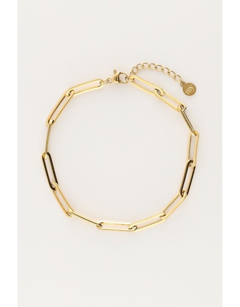 My Jewellery My Jewellery - Basic schakelarmband - goud