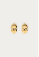 My Jewellery My Jewellery - Minimalistische studs dubbel hartje - goud