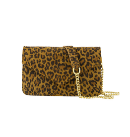 21Jewelz Tasje met gestikt patroon panterprint