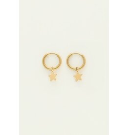 My Jewellery My Jewellery - Oorringen met sterretje - goud