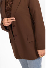 21Jewelz Basic blazer - choco bruin