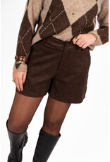 21Jewelz Suede shortje - bruin