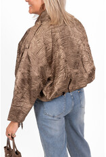 21Jewelz Bomber met structuur - brons