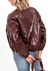 21Jewelz PU bomber - Bordeaux