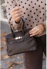 21Jewelz Fashion handtasje met gesp - bruin