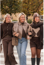 21Jewelz Suede shortje - bruin