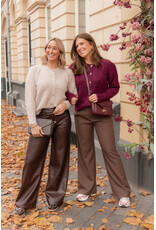 21Jewelz Trui met sierknoopjes - beige