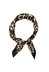 21Jewelz Satijn-look sjaaltje met panterprint