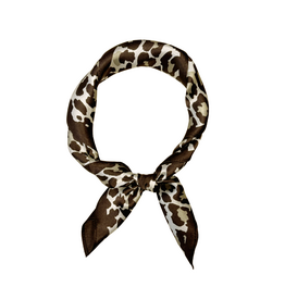 21Jewelz Satijn-look sjaaltje met panterprint