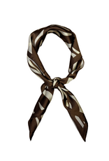 21Jewelz Satijn-look sjaaltje met zebraprint