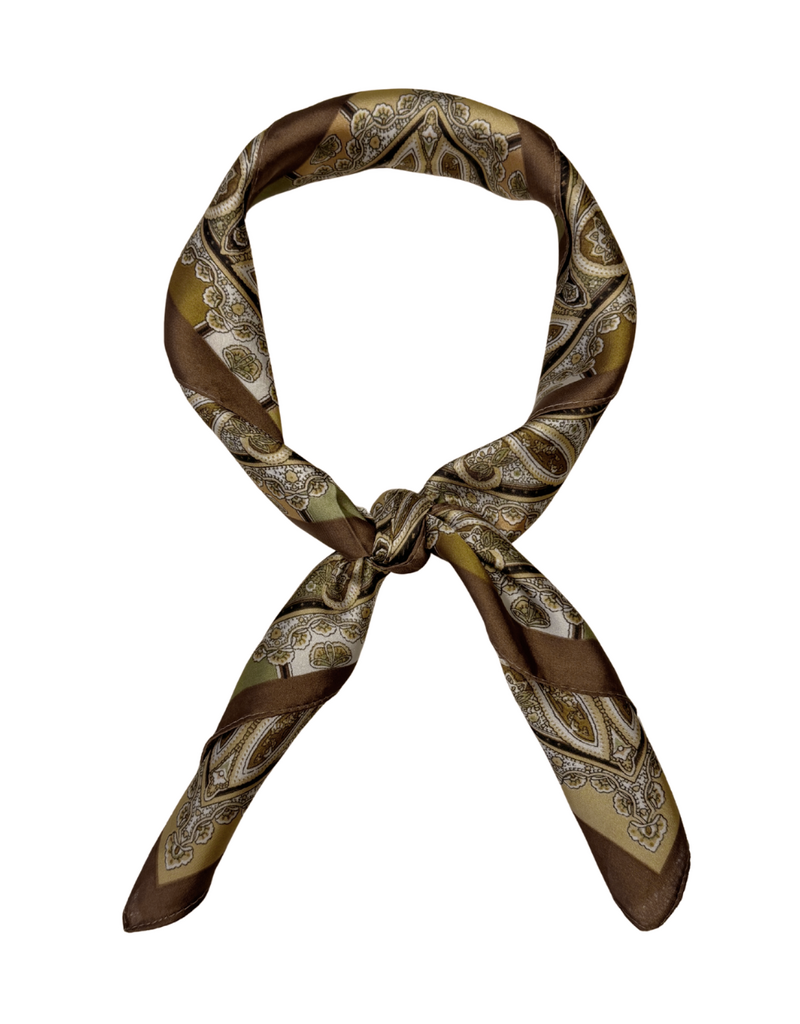 21Jewelz Satijn-look sjaaltje met bohemian print